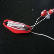 Kopfhörer-Kabel-wrap verschiedene nützlich Gewirr reprap Haushalt Kopfhörer 3d wrap player Musik mp3 ipods ipod die Schnüre Schnur 3d print model - Mito3D