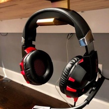 headphone hanger gadget hook 3d print model - Mito3D