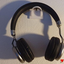 headphone hanger gadget hook 3d print model - Mito3D