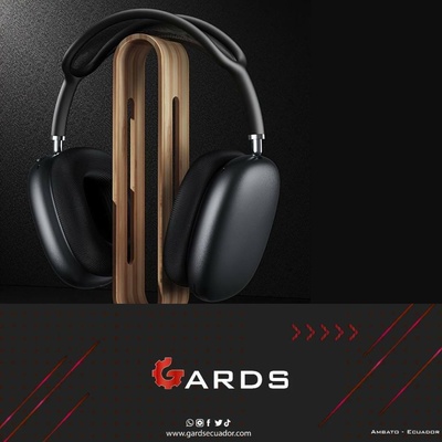 fone ouvido suporte auriculares audifonos soporte 3d print model - Mito3D
