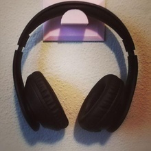 casque musique titulaire soutien casques écouteurs mur résistant Bandeau 3d print model - Mito3D