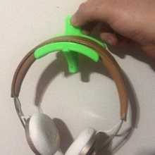 headphone holder headphones portal room tool speakers auricle sound supporter pendant 3d print model - Mito3D