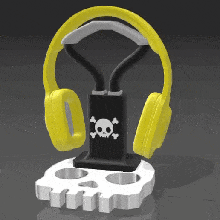 headphone holder game 3d print model - Mito3D