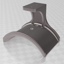 cuffia titolare supporto gadget scrittura tavolo 3d print model - Mito3D