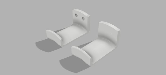 cuffia titolare supporto vari cuffie staffa 3d print model - Mito3D