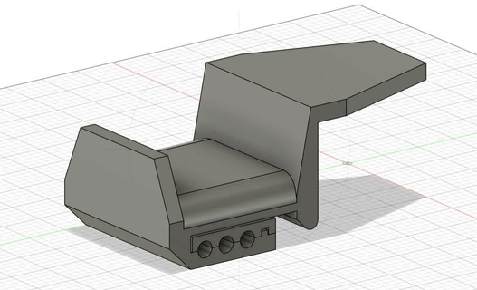 cuffia titolare supporto 3d print model - Mito3D
