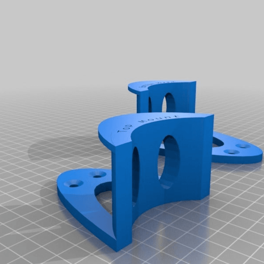 Kopfhörer-Halter oben unten montieren tool 3d-drucken 3D print model - Mito3D