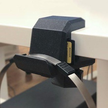 headphone hook sd card holder gadget audio hanger headphones 3d print model - Mito3D