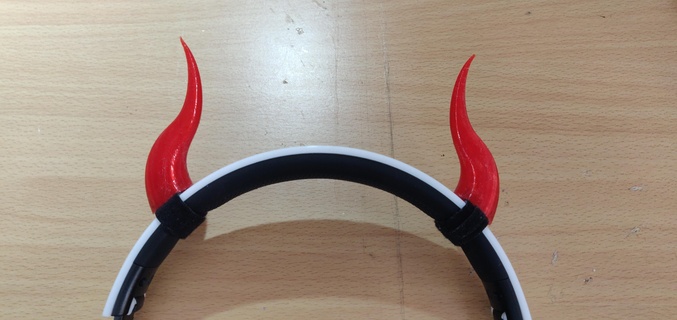 kulaklık boynuz 3d print model - Mito3D