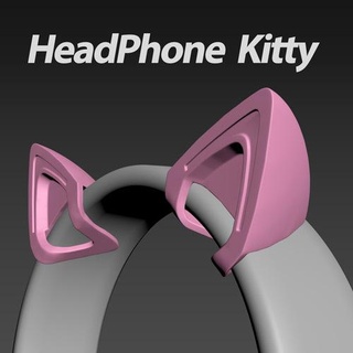 auricular gatito auriculares orejas gato Kat 3d print model - Mito3D