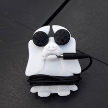 auriculares retractor de perro gadget los el audio apoyo 3d print model - Mito3D