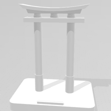 cuffia In piedi supporto 3d print model - Mito3D