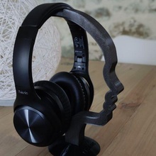 casque musique supporter gadget l'audio 3d print model - Mito3D