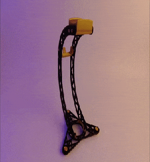 cuffia In piedi cuffia In piedi cuffia titolare supporto nero oro industriale Guarda cuffia 3d print model - Mito3D