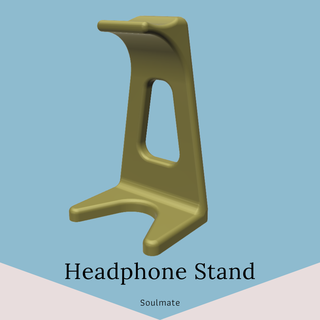 headphone stand soulmate tools 3d print model - Mito3D