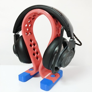 headphone stand holder simple modern design headset desk organizer gadget 3d print model - Mito3D