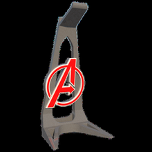 headphone stand - avengers headphones support games marvel 3d print model - Mito3D