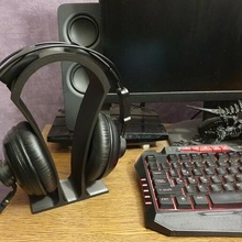 headphone stand holder gil s60 desk shelf audio 3d model 3d print model - Mito3D
