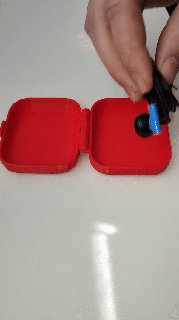 kulaklık Kutu oyuncak paketlemek küçük boks mobil 3d print model - Mito3D