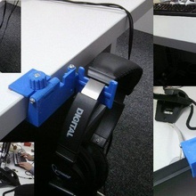 headphones holder home office 3d print model - Mito3D