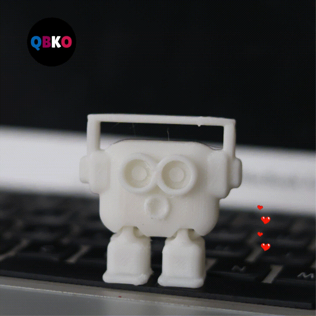 Kopfhörer Roboter drucken Ort Spiel 3d Design bot stl Datei flexi artikuliert 3D print model - Mito3D