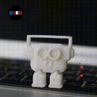 headphones robot print place Game 3d design bot stl file flexi articulated 3d print model - Mito3D