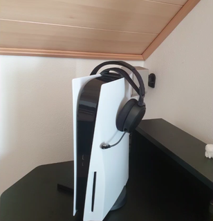 kulaklık Kulp destek oyun istasyonu 5 ps5 3d print model - Mito3D