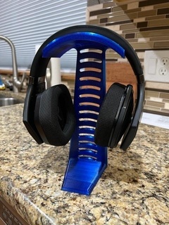 casque supporter accessoires accessoire ordinateur jeu cintre écouteurs musique titulaire soutien crochet espace rangement gadget 3d print model - Mito3D