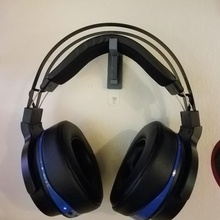 headset Wandhalterung gadget audio 3d print model - Mito3D