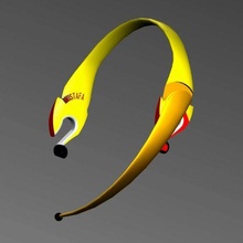 headset gadget headphone concept technology wearable 3d print model - Mito3D