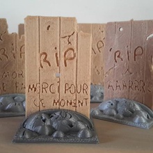 pierres tombales galerapagos jeu tombes 3d print model - Mito3D