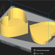 heart shaped caja 3d print model - Mito3D