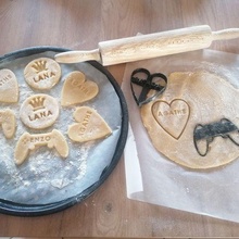 heart shaped biscoito cortador agathe coração cozinha pastelaria bolo 3d print model - Mito3D