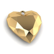 coração jóias 3d print model - Mito3D