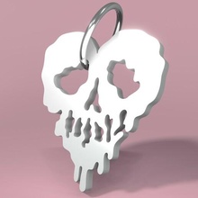 cuore crepa cranio 3d print model - Mito3D