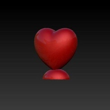 kalp kalpler Aşk sevgililer gün kalıplar mum 3d print model - Mito3D