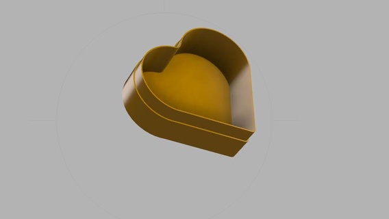 heart box box heart saint valentine love  3d print model - Mito3D