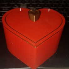 heart box 4 jewellery jewelry 3d print model - Mito3D
