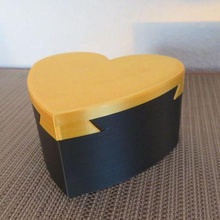 Herz Box Geschenk unmöglich Weihnachten Hochzeit Jahrestag 3d print model - Mito3D