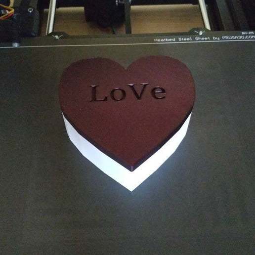 Herz-Feld der Liebe verschiedene box Geschenk-box n Herz Herz-box Geschenk valentines Tag Geschenke 3D print model - Mito3D