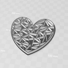 heart cake mold home cookies form cakes baker baking cooking gadget accessories kitchen 3d print model - Mito3D