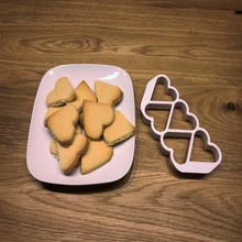 corazón cortador galleta respaldo navidad galletas kitchen_dining 3d print model - Mito3D