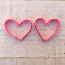 heart cutters love hearts small life 3d print model - Mito3D