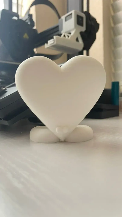 coração figura fofa bunda arte personagem garoto decoração presente vermelho pés menina personalizado querido namorados sintetizador presentes casamento namorada romântico cupido namorado sentimental relacionamento 3d print model - Mito3D