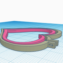 heart frame tool 3d print model - Mito3D