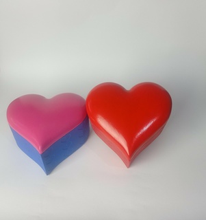 heart gift box love 3d print model - Mito3D