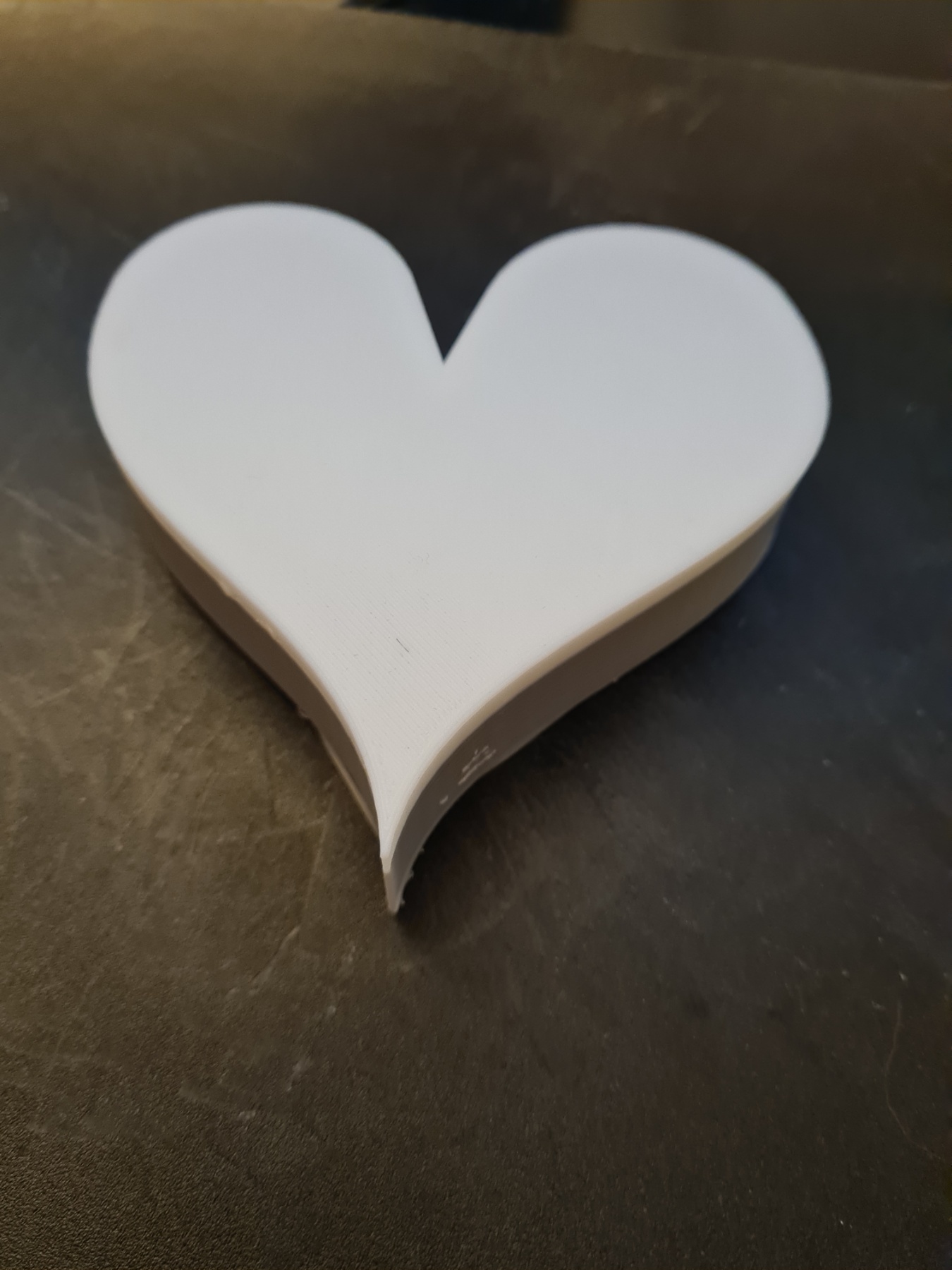 heart jewellery box 2 pieces 3D print model - Mito3D