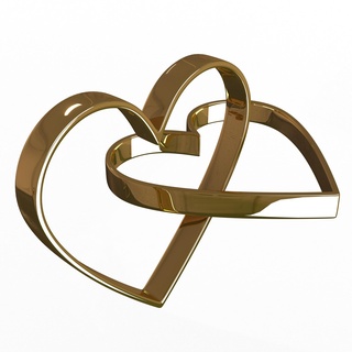 cuore gioielleria squillare 06 oro nozze gruppo musicale dito anelli realistico gioiello Tesoro 3d print model - Mito3D