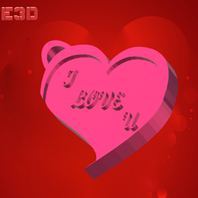 heart keychain free valentines day love key chain gift idea 3d print model - Mito3D