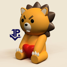 coração kon alvejante bebê chibi gordo feliz namorados san gadget anime Ichigo recheado animal Kawaii kawai mascote 3d print model - Mito3D